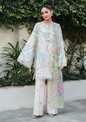 Lawn - Roheenaz - Whispered Florals 26 - RWF#11B - Soft Bloom