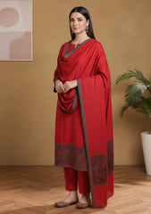 Winter - Riwaj - Pashmina Jamawar Suit - Patch Work - D#09 - Multi