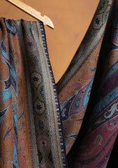 Pashmina Jamawar Shawl D#17 - N Blue