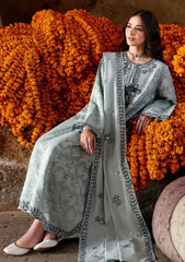 Lawn - Cross Stitch - Eid Edit 26 - LWN#124 - AZURE DREAM