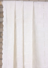 Embroidered Lawn Summer Shawl D#53 - White