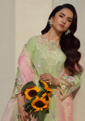 Lawn - Marwat Textiles - Gulmina - Unstitched 25 - D#08 - Gardenia