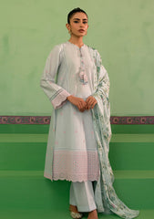 Lawn Collection - Cross Stitch - Mahiri V01 - AQUA PEARL