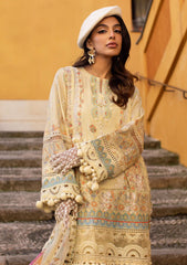 Lawn - Ansab Jahangir - Zoha - Luxury 25 - AJ-LL-25-03 - Mangosteen