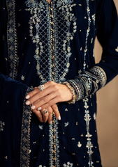 Formals - Seran - Velmor 25 - Unstitched Velvet - Elarys