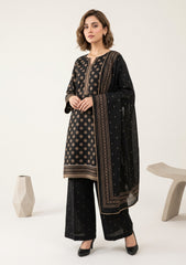 Winter - Rubaaiyat - Bana Dora Linen 26 - D#11 - BLACK