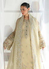 Formals - Qalamkar - Chiffon Unstitched 26 - QCC#01 - DEENA