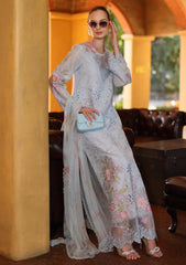 Lawn - Noor by Saadia Asad - Eid Schiffli Laserkari 26 - D#10B - Roselle