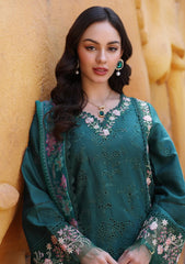 Lawn - Noor By Saadia Asad - Eid Luxury - Handwork Laserkari - NEH25#10A