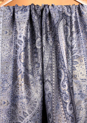 Pashmina Zari Jamawar Shawl D#214 - Grey