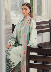 Lawn - Afrozeh - Daybreak - Printed Kari 26 - FWU#0020 - DEWLIT