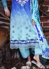 Lawn - Mushq - Solace 26 - Ombre Chikankari - MUNSS#205 - Moonlit Ease