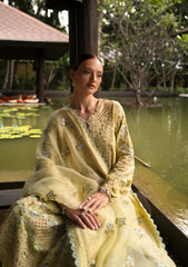 Lawn - Faiza Saqlain - Zinnia Luxury 25 - Azalea