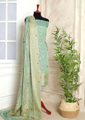 Formals - Fancy Closet - 2 pcs Suit - Chiffon Jamawar D#01 L Zink