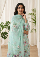 Lawn - Rubaaiyat - R Prints 26 - Volume 3 - D#16 - Aqua