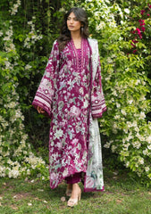 Lawn - Elaf Premium - Bridgerton Prints 26 - EPB#04B - DOLCE ROSA