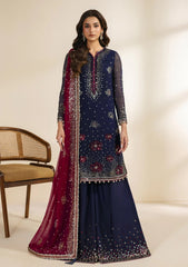 Formals - Zarif - Meraki Chiffon Edit 26 - ZR-MEK#10 - SABLE