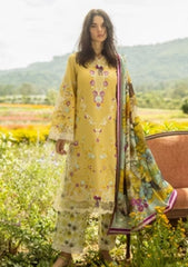 Lawn - Mushq - Hemline - Secret Garden - Faded Sunflower