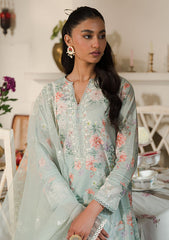 Lawn Collection - Cross Stitch - Eid Lawn - CEL24#21 - PEARL FLORAL