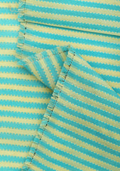 Elite Men Silk Stripe Unstitched Waistcoat Fabric