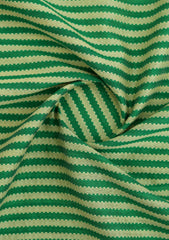 Elite Men Silk Stripe Unstitched Waistcoat Fabric