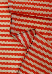 Elite Men Silk Stripe Unstitched Waistcoat Fabric