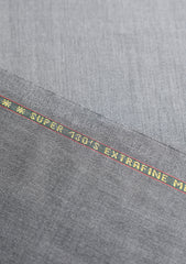 Loro Piana Super 130's Wool Fabric - M Grey