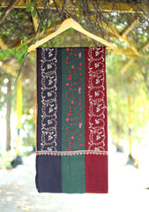 Pashmina Kaani Work Shawl D - 05 - Multi