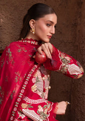 Lawn - Saira Shakira - Breeze - Unstitched 26 - SBL#6A - Rose