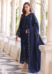 Winter - Noor by Saadia Asad - Pashmina Shawl 25 - NSP#04 - Sapphire