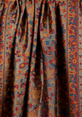 Pashmina Zari Jamawar Shawl D#12 - Brown