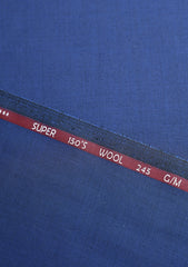 Reda Super 150's Wool Fabric - R Blue