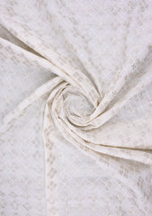 Elite Men China Boski Sequence Embroidered Blue Selvage - Off White