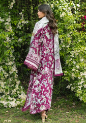 Lawn - Elaf Premium - Bridgerton Prints 26 - EPB#04B - DOLCE ROSA