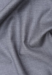 Dormeuil Exel Unique Stretch Wool Fabric - L Grey