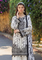 Lawn - Rubaaiyat - Rivaa 26 - RRC#03 - Floral White