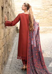 Winter - Rang Rasiya - Carnation 25 - Luxury Shawl Edit - CWD#14 - Cardamom