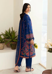 Lawn - Deyar - Iris - Luxury 25 - LD006 - Royal Blue