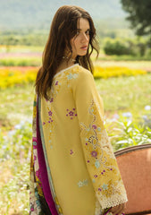 Lawn - Mushq - Hemline - Secret Garden - Faded Sunflower