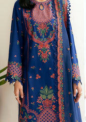 Lawn - Deyar - Iris - Luxury 25 - LD006 - Royal Blue