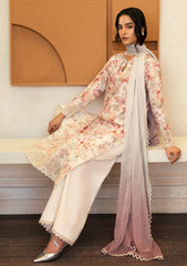 Lawn - Afrozeh - Day Break - Printed Kari - AL-25-V11-03