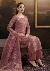 Winter - Riwaj - Printed Velvet Suit - D#42 - Falsa
