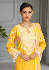 Lawn - Azam Arts - Saffron Premium 25 - D#1704