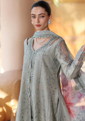 Lawn - Noor By Saadia Asad - Eid Luxury - Handwork Laserkari - NEH25#1A