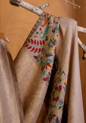 Pashmina Zari Jamawar Shawl D#06 - Brown