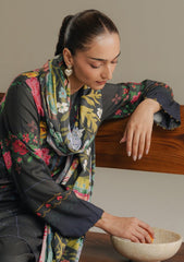 Winter - Coco By Zara Shahjahan - Prints 25 - Drop Five - D#05A - Olive Hour
