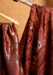 Pashmina Zari Jamawar Shawl D#220 - Maroon