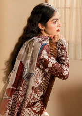 Lawn - Asifa & Nabeel - Meraki Vintage 25 - Darcheeni (MVL25-07)