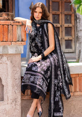Lawn - Marjjan - Seraya - Embroidered 25 - MBL#22-A - BLACK
