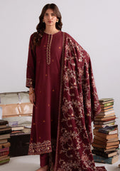 Winter - Cross Stitch - Khaddar Unstitched 25 - KAR#103 - WOVEN ELEGANCE